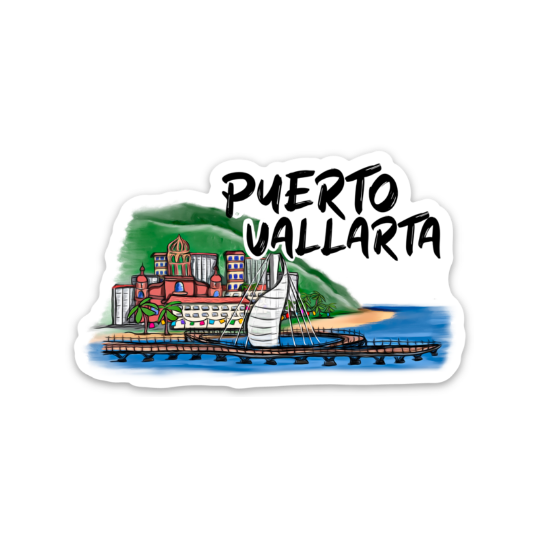 Puerto Vallarta, Mexico - Sticker